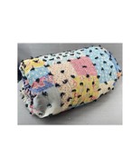 Antique Tied Feed Sack Quilt 79x65 Camp Blanket Back Handmade Cotton Pat... - €80,53 EUR
