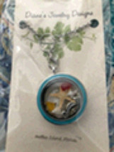 Round Pendant Sea Necklace - £17.24 GBP