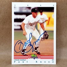 1992 Classic Best #203 Paul Russo SIGNED Autograph Orlando SunRays Card - £1.89 GBP