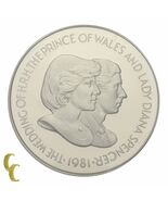 1981 Falkland Islands 50 Pence Proof Wedding of Prince Charles and Lady ... - $181.53