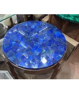 Lapis Lazuli Inlay Centre Table random contemporary modern style  24&quot;x24... - €1.797,66 EUR