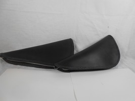Leather Or Leather Like Pistol Gun Case Padded Black 15&quot; X 6&quot; Lot Of 2 - £14.61 GBP