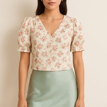 H&amp;M Mint Green Satin Mini Skirt | Size 8 | Bias Cut Slip Skirt - $217.61 MXN