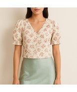 H&amp;M Mint Green Satin Mini Skirt | Size 8 | Bias Cut Slip Skirt - $218.29 MXN