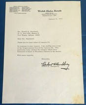 1973 Senator Hubert Humphrey Personal Memorabilia Response Letter No COA... - £19.92 GBP