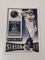 J.J. Watt Houston Texans 2015 Panini Contenders Card #28 - £0.78 GBP