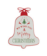 Metal Merry Christmas Bell Sign 9.75&quot;H - $48.94