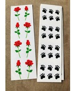 MRS FROSSMANS RED ROSES 8 TOTAL &amp; PROVO CRAFT PAW PRINTS 96 PAWS TOTAL NEW  - £11.61 GBP