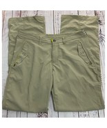 Patagonia Cargo Pants Womens 10 Convertible Roll Up Capri Hiking Zip Poc... - $29.69