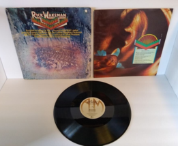 Rick Wakeman ‎Journey To The Centre Of The Earth Vinyl LP Record Prog Rock Yes - £12.43 GBP