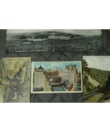 Lot of 4 Vintage Pennsylvania Postcards #155 - £19.46 GBP
