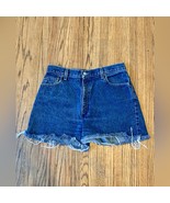 VTG 90s 2000s y2k Cutoff Levis Jean Denim Shorts 12 550 Fray High Waist ... - $23.38