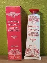 1950s VTG Elizabeth Arden Superfine Tooth Paste 3 1/2oz Tube NY Paris Lo... - $133.22 CAD