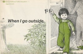 When I Go Outside 1970s Vintage Childrens Book AAA Gloria Kamen - $8.90
