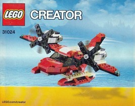 Instruction Book Only For LEGO CREATOR Roaring Power Airplane 31024 - £4.88 GBP