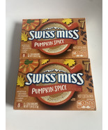 2 Swiss Miss Pumpkin Spice Hot Cocoa Mix /limited Edition 8 Ct Each Bb 2/25 - $20.42 CAD