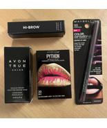 Lot Of 4 Avon True Color, Maybelline Lip Liner, Python Metallic, Hi-brow... - £9.50 GBP