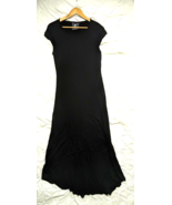 Killstar Black Maxi Dress Women&#39;s Size Large Goth Wicca Punk Alternative... - £31.13 GBP