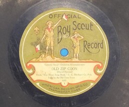 Official Boy Scout Record 78 Old Zip Coon / Three Good Turns A8 - £5.53 GBP