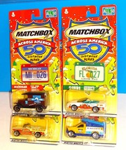Matchbox Across America Lot of 4 #26 Model T #27 Camaro #31 Bel Air #32 F-Series - $10.00