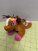 Vintage 1998 Lisa Frank Rainbow Chaser Pony Horse 8&quot; Stuffed Plush Bean Stuffins - $24.74