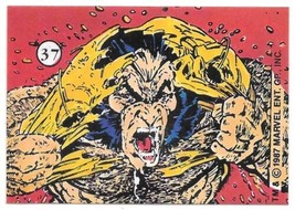 Marvel Universe Series II X-Men Sticker #37 Wolverine 1987 Comic Images NEAR MT - £8.77 GBP