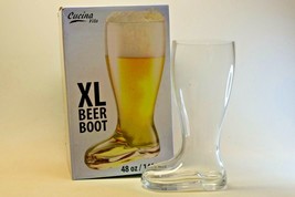 Cucina Vita Boot Beer Glass XL Extra Large 48oz Glass Beer Boot Das Boot NIB - £10.25 GBP