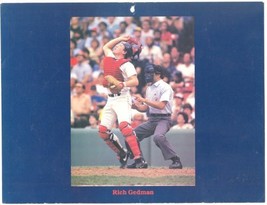 Boston Red Sox Rich Gedman Original 1985 Pinup Photo - £1.56 GBP
