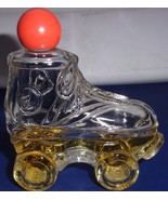 Vintage Avon Zany Cologne Roller Skate Partially Full Decanter 1980 - $5.99