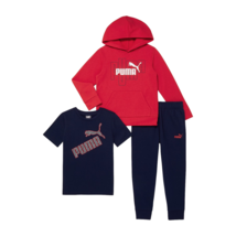 PUMA Little Boys 3-pc. Pant Set Size 4 Medium Red - £25.74 GBP