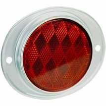 Blazer International B888R Oval Aluminum Reflector, Red - $14.85