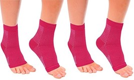 MojaSports Ankle Compression Sleeves Plantar Fasciitis Foot Socks Arch S... - £11.41 GBP