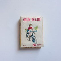 Old Maid Card Game Small Carrousel 38 Cards Vintage - £12.66 GBP
