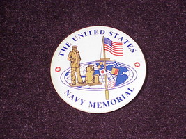 The United States Navy Memorial Souvenir Pinback Button, Pin - $6.95