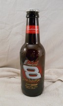Dale Earnhardt Jr # 8 Bud Nascar Glass 14.5 Inches Tall Budweiser Bottle 2000 - £12.52 GBP