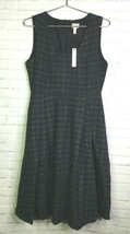 Modern Vintage Womens Sz S Tartan Plaid Pinup Rockabilly Madmen Schoolgirl Dress - £22.15 GBP