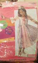 Barbie Rapunzel Childs Costume Size Medium - £16.23 GBP