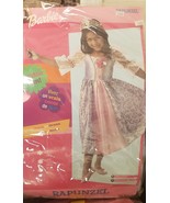 Barbie Rapunzel Childs Costume Size Medium - £15.93 GBP