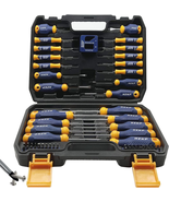 SUNHZMCKP Magnetic Screwdriver Set 66-Piece, S2- Alloy Tool Steel, Inclu... - £46.59 GBP