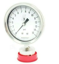 NEW ASHCROFT A3 74-00 PRESSURE GAUGE 0-15PSI 238A160-01 REV. E - £30.56 GBP