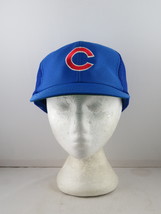 Chicago Cubs Hat (VTG) - C logo Trucker by Annco - Adult Snapback - $49.00