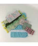Barbie 6pc Lot Replacement Blankets Towels and Pillowcases Mattel Vintag... - £15.53 GBP