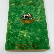 Vintage Golf Scores Book The Dalrymple Dudley Co.Haverhill Mass - Green - £11.71 GBP