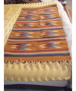 Handmade Artesanias Mexicanas Southwest Design Wool Rug - 57&quot; X 30&quot; - £62.37 GBP