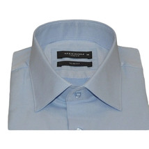 Men's Franco Gilberto Dress Shirt Cotton Blend French Cuffs Turkey 5482-418 Blue image 5