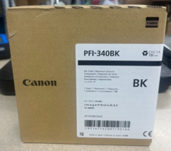 Canon, Ink Tank, PFI-340BK, Black, 330ml (WARNING, READ DESCRIPTION!!!) - $79.20