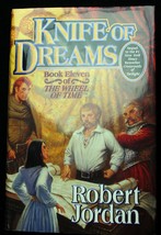 Robert Jordan KNIFE OF DREAMS (Wheel of Time #11) hc FP Tar Valon seige 9 Moons - £34.09 GBP