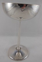 Vintage W &amp; S Blackinton Silverplated Champagne Goblet 6&quot; tall 4&quot; wide - $9.49