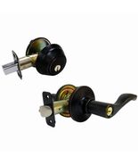 Tru-guard Myex7b71b-ka2 Naples with Wavelet Single Cylinder Deadbolt, Ag... - $93.25 CAD