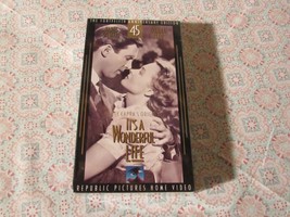 VHS   It&#39;s A Wonderful Life  James Stewart  Donna Reed   1991   New   Sealed - £11.33 GBP